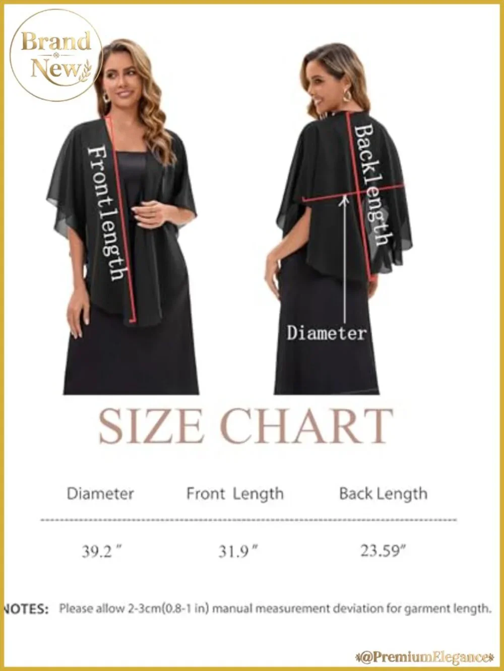 N/A elegant chiffon
